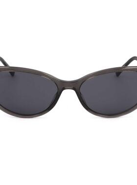 代购Jimmy Choo女士太阳镜防紫外线遮光抗强光护眼猫眼型灰色