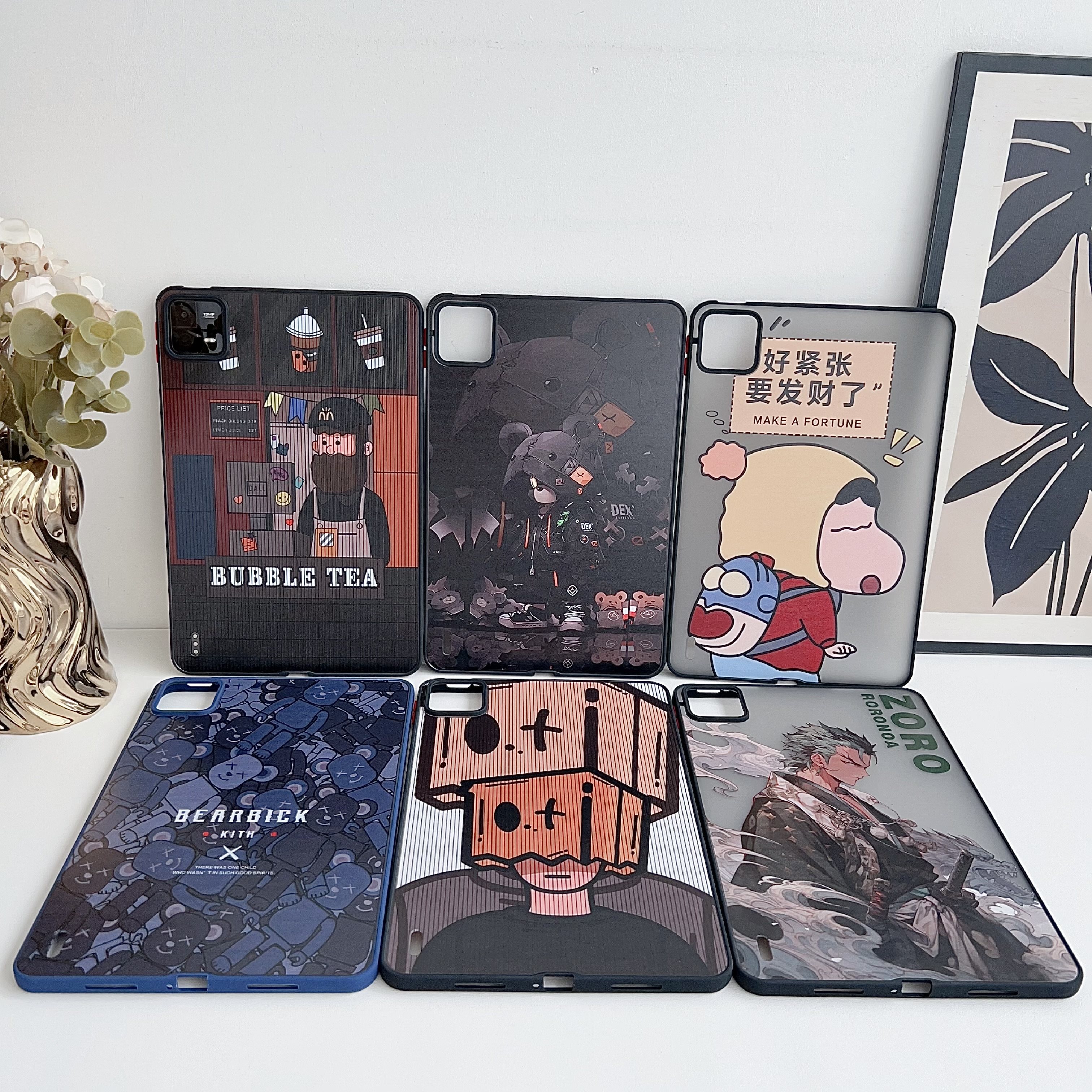 适用小米平板保护套11寸卡通彩绘亚克力壳防摔防弯硬壳无盖xiaomipad5/5pro磨砂平板保护壳6/6spro 12.4寸7sp,淘宝优惠券,粉丝福利购,淘宝优惠卷