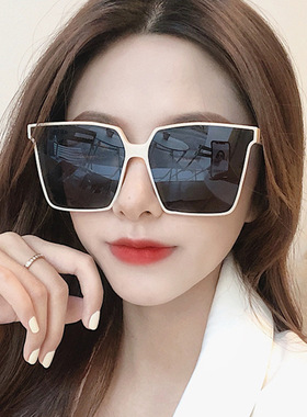 潮流墨镜女时尚网红黑色防晒街拍