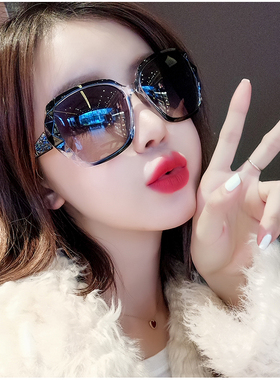 2024新款太阳镜女高级感显脸小开车偏光眼镜女士复古防晒遮阳墨镜