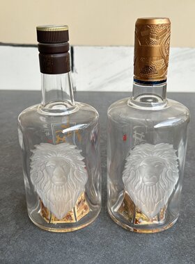 水井坊典藏空酒井台瓶摆件八号原装空酒瓶酒柜背景影视家居光瓶