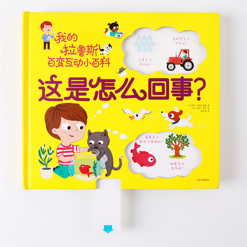 【3-6岁】这是怎么回事？我的拉鲁斯百变互动小百科 辣妈张梓琳推荐立体互动玩具书 中信出版社童书 玩酷科普