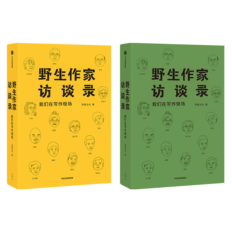 【双色板随机发货】野生作家访谈录我们在写作现场 界面文化文学理论 多面写作样式 纯文学写作 中信出版社 - 图0