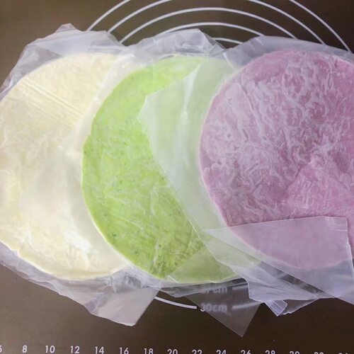 蜜食家秋畋黄油手抓饼20片无添加原味/菠菜/紫薯葱油饼早餐不油腻 - 图0