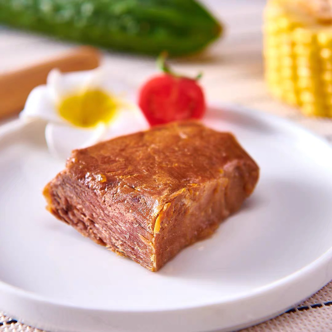 紫光园即食牛肉清真高蛋白酱卤牛肉代餐即食肉干网红零食特产熟食 - 图1