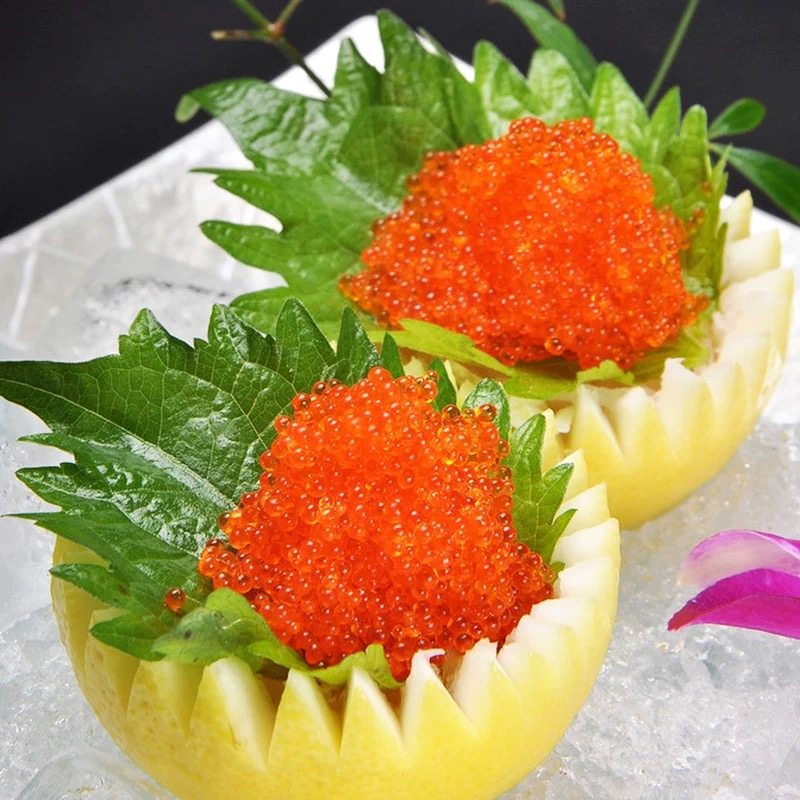 盖世飞鱼籽即食大颗粒调味鱼籽100g寿司沙拉拌饭餐饮用云吞鱼子酱,淘宝优惠券,粉丝福利购,淘宝优惠卷