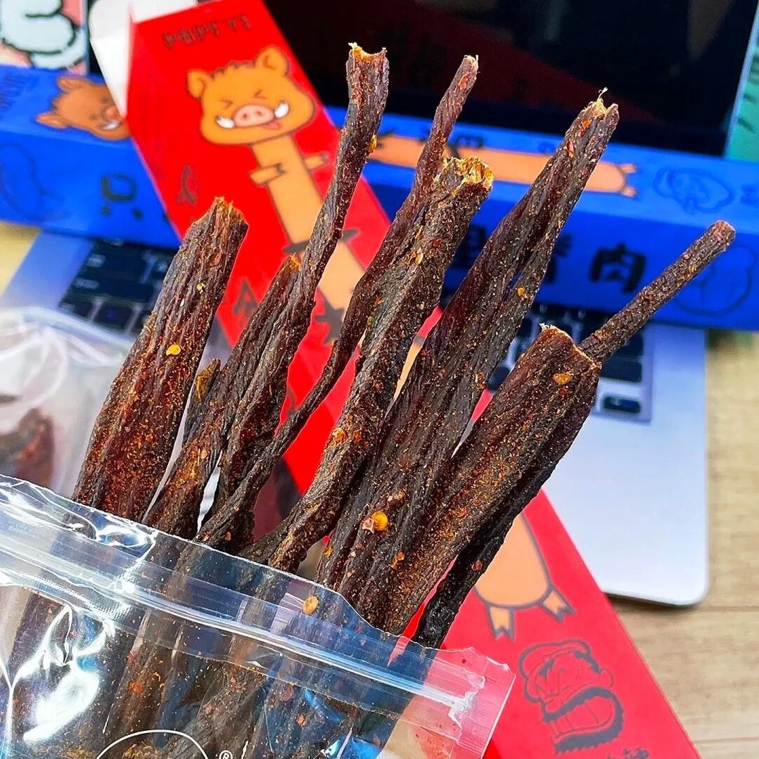 臻江味大力水手一根猪120g原切猪肉条嘶哈辣藤椒原味猪肉干猪肉棒,淘宝优惠券,粉丝福利购,淘宝优惠卷