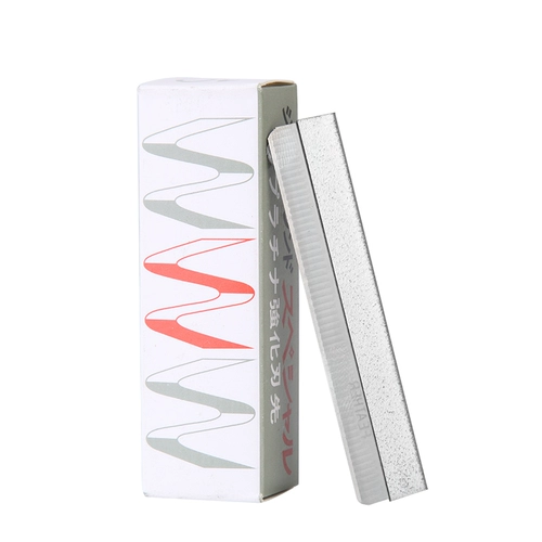 Японская профессиональная бритва, шерстяная картина из нержавеющей стали для бровей, скребок, косметическое лезвие, комплект