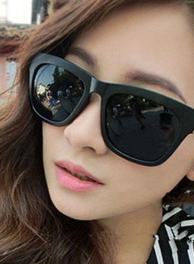 复古同款黑色韩版太阳眼镜