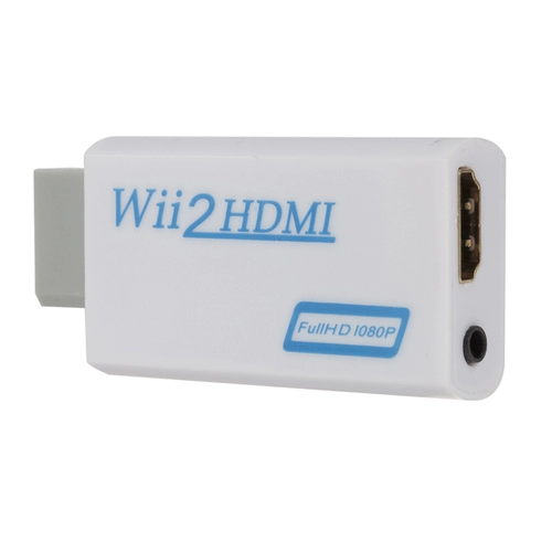 Игровая консоль Wii в HDMI Wii в HDMI HD Video Converter поддерживает проекцию телевидения и другие видео
