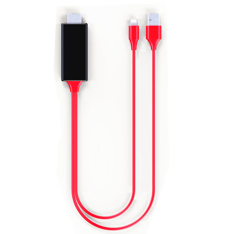 手机连接电视线mhl转hdmi安卓苹果iphone7\/6S