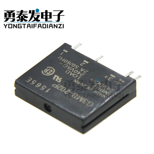 G3MB-202P-DC24V DC12V DC5V 2A 固态继电器24V 12V 5V - 图1