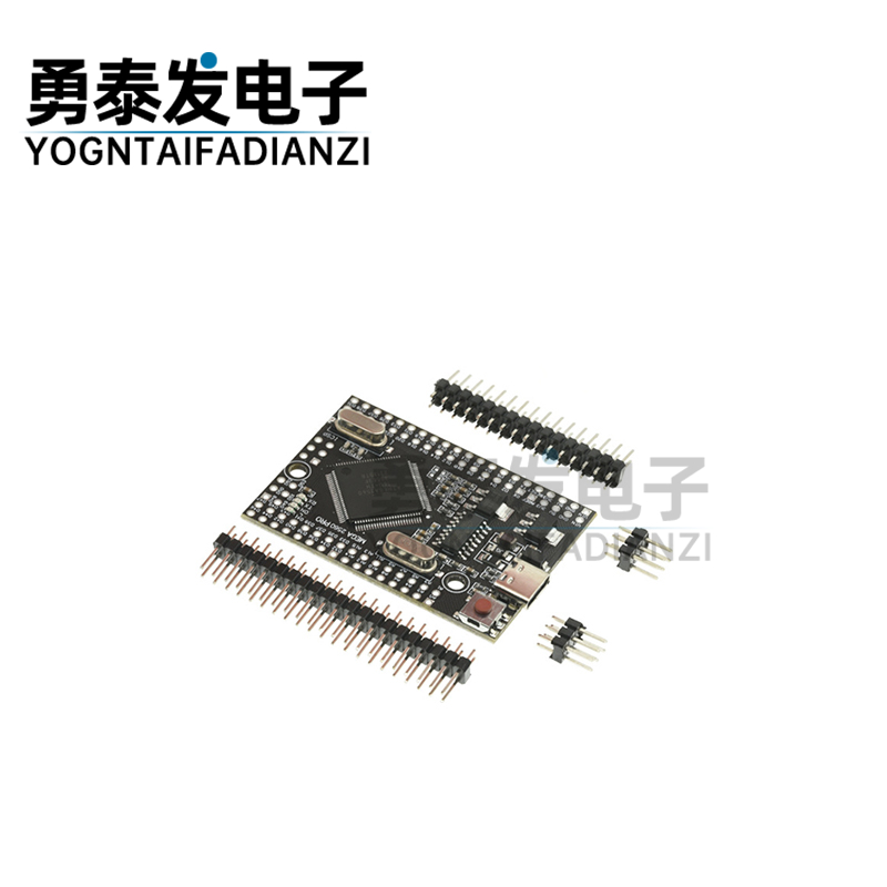 Mega2560 Pro ATmega2560-16AU USB CH340G智能电子开发板 - 图0