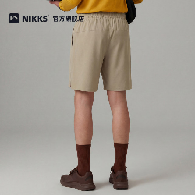 ກາງເກງ NIKKS ແຫ້ງໄວໃນລະດູຮ້ອນຍ່າງປ່າ ແລະ ໂສ້ງຂາສັ້ນປີນພູ