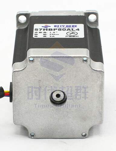 57步进电机57HBP76AL4-TF0-时代超群（3A，1.5nm，4线雕刻机马达 - 图2