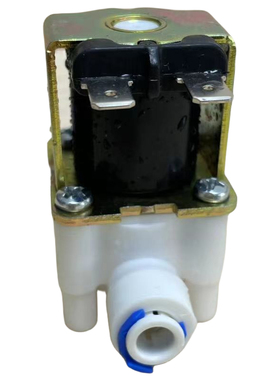四分转二分快接常闭进水电磁阀螺纹+快接AC220V电磁阀