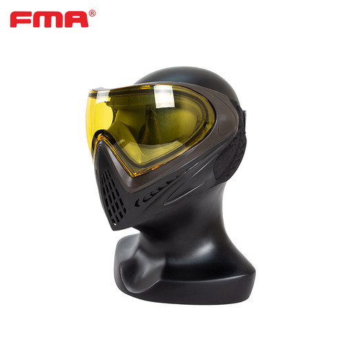 FMA F1全脸防护面罩双层镜片彩弹Paintball 竞技 SQB运动FM-F0001 - 图3