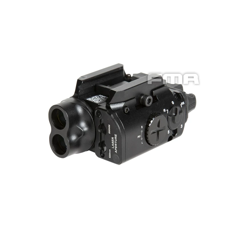 FMA户外用品 XVL2 IRC照明灯 LED手电筒红激光 黑色沙色 TB1407