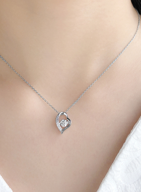 莫桑石项链闪亮停不下来买它