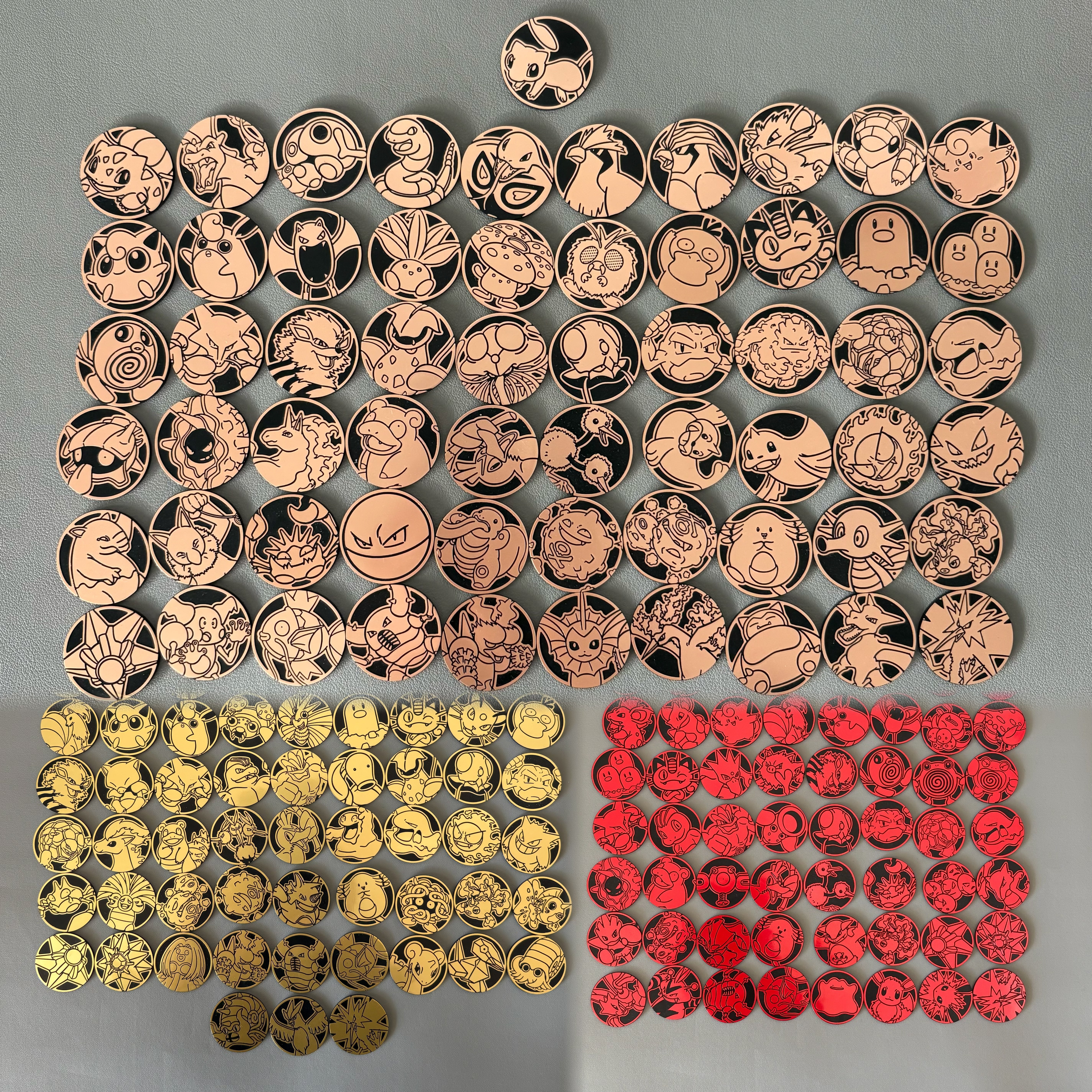 宝可梦PTCG收集啦151硬币套装ex 聚周边硬币151全套收藏硬 黄色,淘宝优惠券,粉丝福利购,淘宝优惠卷