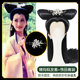 Zhao Yazhi's new white lady hair accessories in ancient costume style