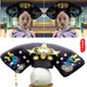 Ancient costume flag head, film and television studio, ancient wig, Qing Dynasty palace princess headband, accessories, tassel crescent moon flag head
