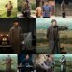 Farmers, men, long shirts, short coats, cotton and linen retro movies