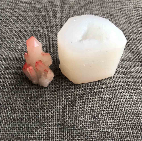 小金龙 diy 水晶滴胶 晶簇冰山矿石模具 晶石 水晶滴胶硅胶模具 - 图1
