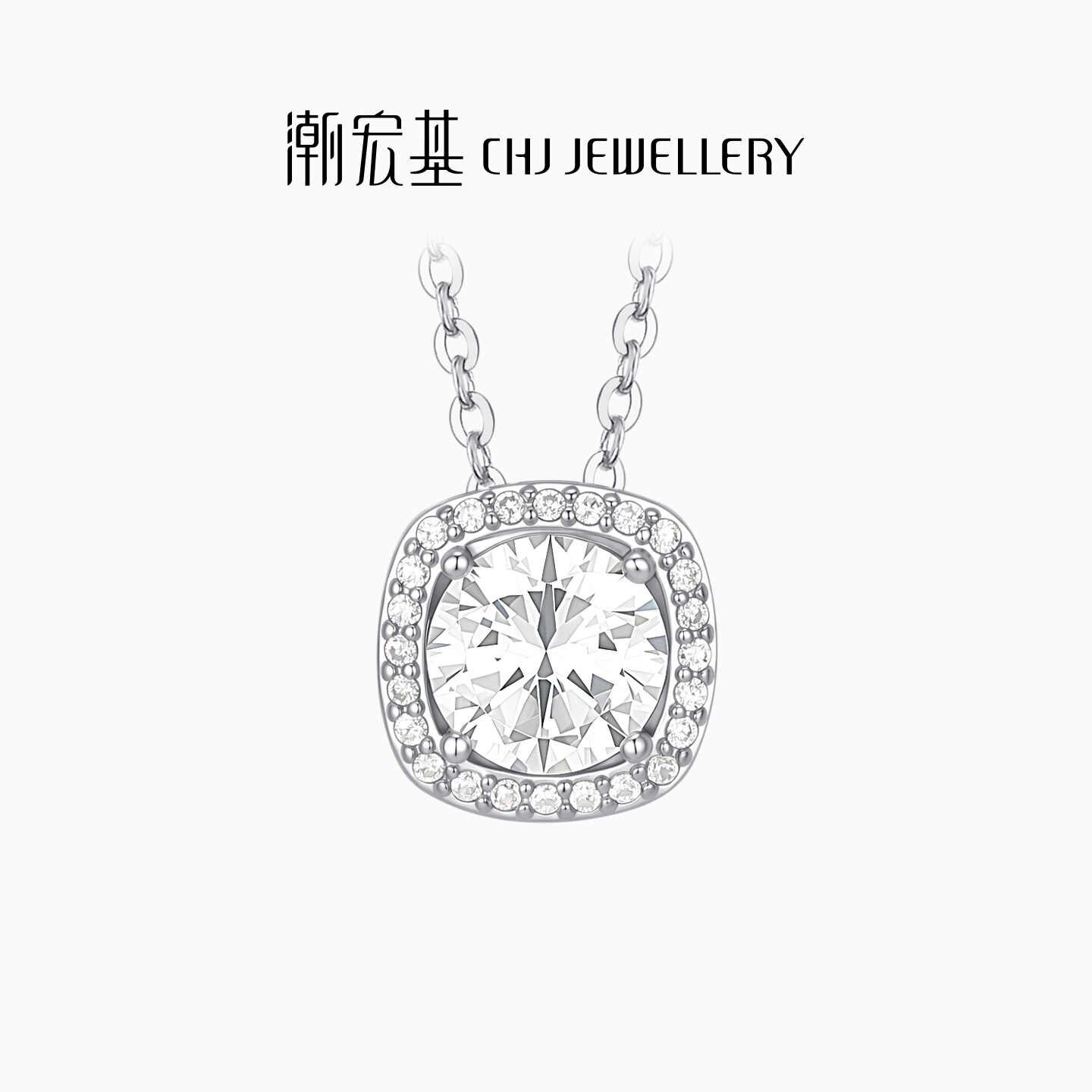 Trendy Acer light chasing necklace ring s925 silver necklace silver jewelry women's ring neck jewelry fashionable and bright gift for girlfriend