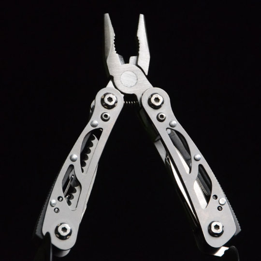 全钢镂空迷你工具钳子多功能钳钥匙扣折叠小刀便携EDC户外轻组合