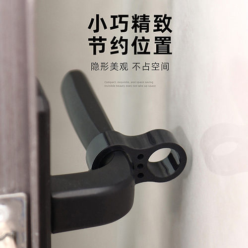门把手防撞垫窗户防撞垫门挡器透明断桥铝窗保护套阻门器把手防撞 - 图0