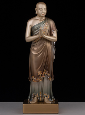 释迦牟尼佛阿难迦叶纯铜寺庙佛像
