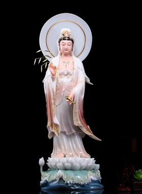 西方三圣大势至菩萨观音佛像包邮