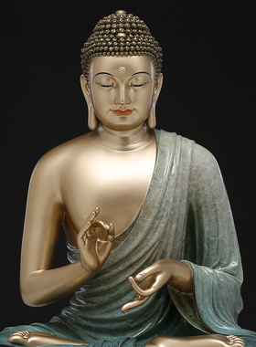 释迦牟尼佛像成道佛铜药师佛七佛