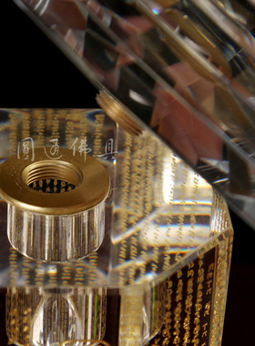 五轮塔水晶舍利塔陀罗尼经楞严咒