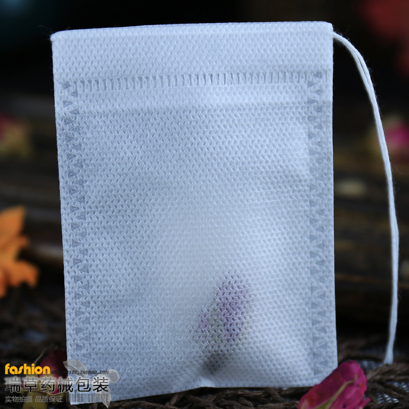 100个抽线无纺布茶包袋泡茶包空茶包中药煎药料包袋过滤袋一次性,淘宝优惠券,粉丝福利购,淘宝优惠卷