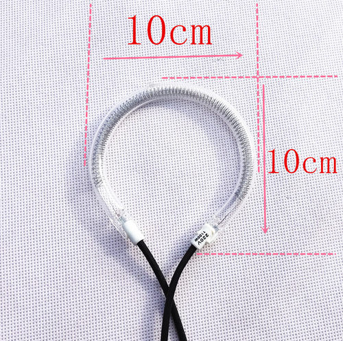 空气炸锅发热管光波炉圆形取暖器烧烤炉加热管通用卤素灯管电热管 - 图0