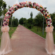 New Products New Flowers Doors Wedding Wedding Wedding Wedding Wedding Bugscape Props Opening Ceremony Festive Items Emulation Silk Flower Arches