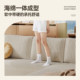 Cloud short velvet vacuum compressed fabric sofa
