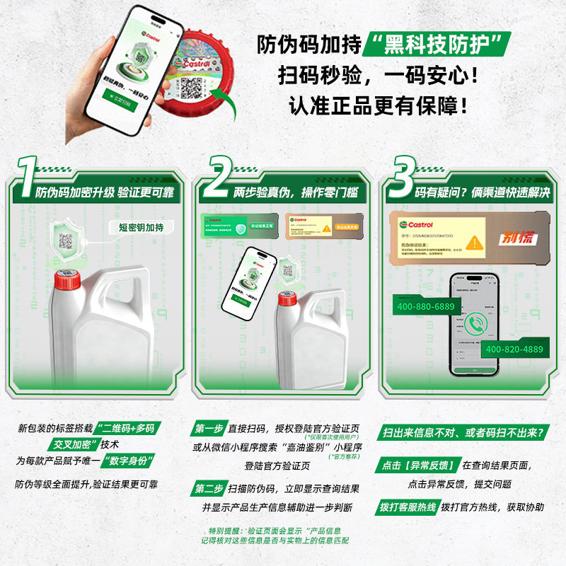 新品升级Castrol嘉实多正品极护全合成汽车机油润滑油SQ 0W-40 4L,淘宝优惠券,粉丝福利购,淘宝优惠卷