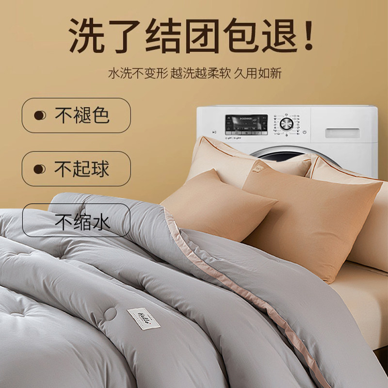 被子冬被加厚保暖棉被芯宿舍学生单人被褥春秋被四季通用太空调被,淘宝优惠券,粉丝福利购,淘宝优惠卷