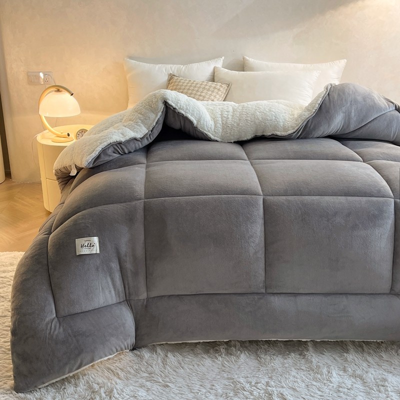 羊羔绒被子2025新款冬季棉被被芯冬天单人宿舍秋冬被加厚保暖10斤,淘宝优惠券,粉丝福利购,淘宝优惠卷