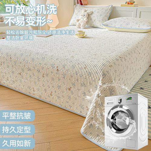 加厚牛奶绒夹棉床单单件2026新款冬季单人被单加绒床垫褥毛毯床盖 - 图2