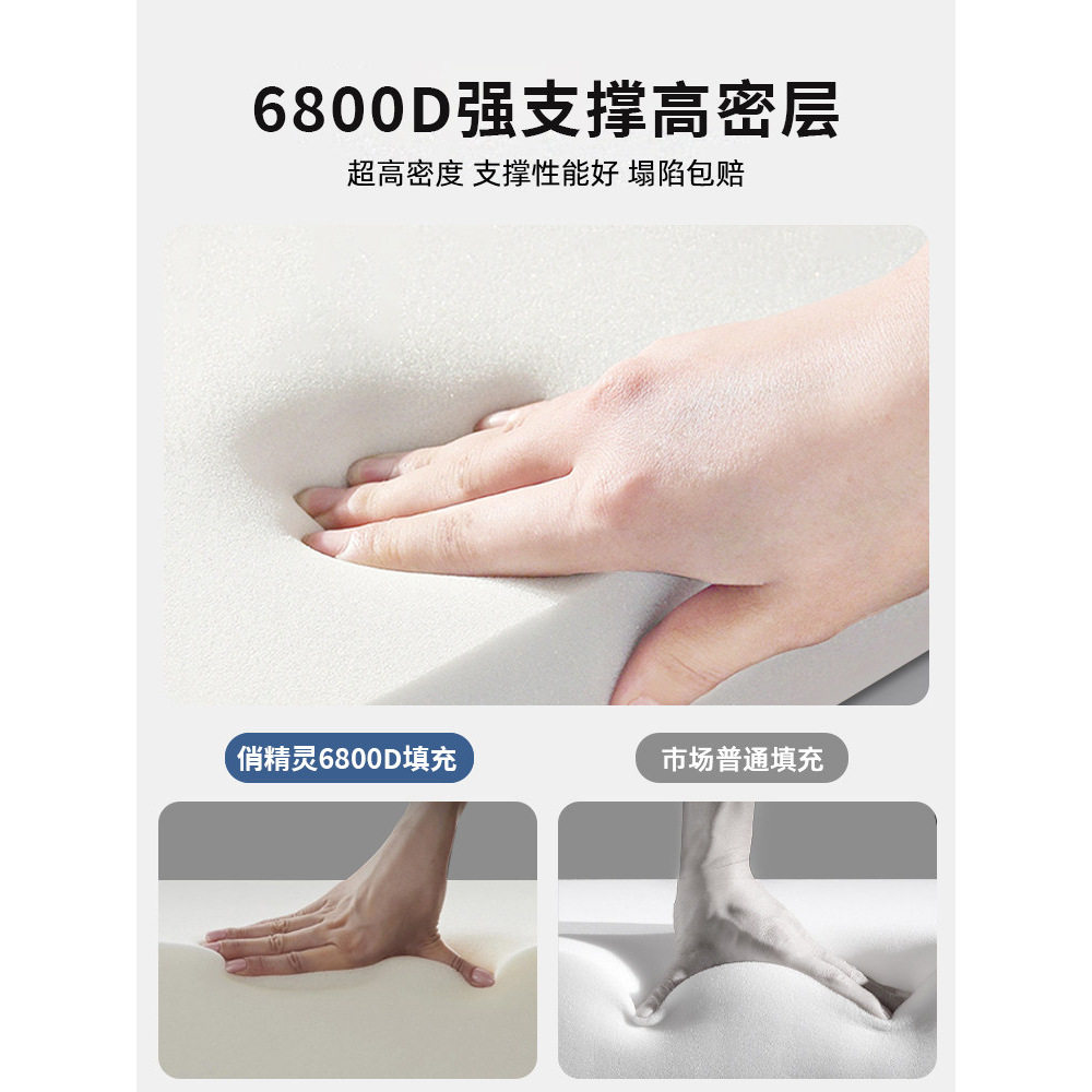 乳胶记忆棉床垫家用卧室软垫床褥垫子学生宿舍单人租房专用海绵垫,淘宝优惠券,粉丝福利购,淘宝优惠卷