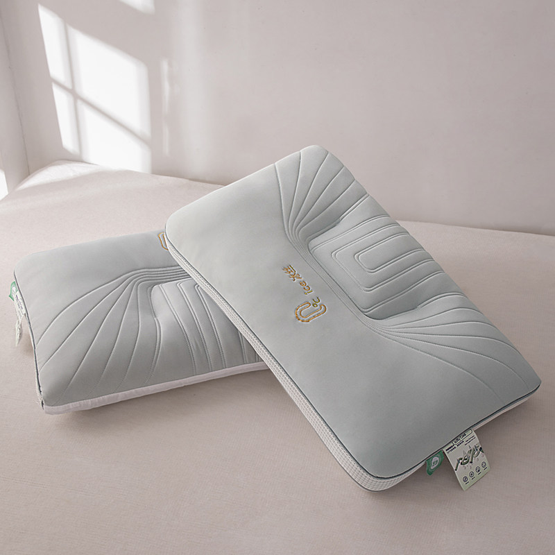 夏季泰国天然乳胶枕头护颈椎助睡眠专用一对装凉感枕芯家用整头男,淘宝优惠券,粉丝福利购,淘宝优惠卷