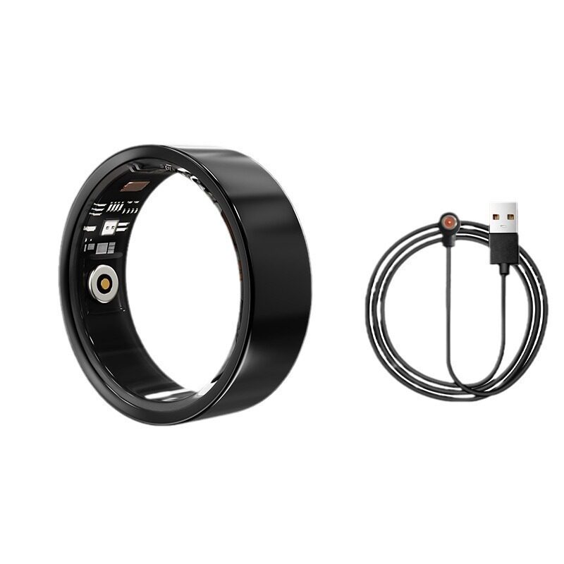 Ceramic ring heart rate blood oxygen health sleep monitoring waterproof multi-functional couple customized Bluetooth NFC smart