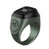 New digital display reading smart ring Bluetooth electronic finger time reminder counter hand press counter