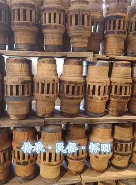 民俗中式风茶叶罐老物件