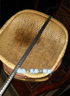 针线箩筐怀旧复古风柳编影视道具