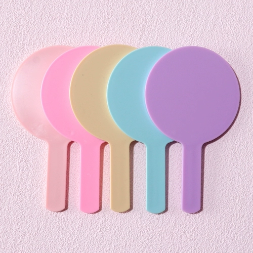 Портативное квадратное кремовое зеркало для школьников, «сделай сам»